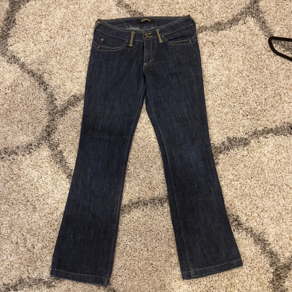 Serpentine Boot Cut Dark Wash Jean